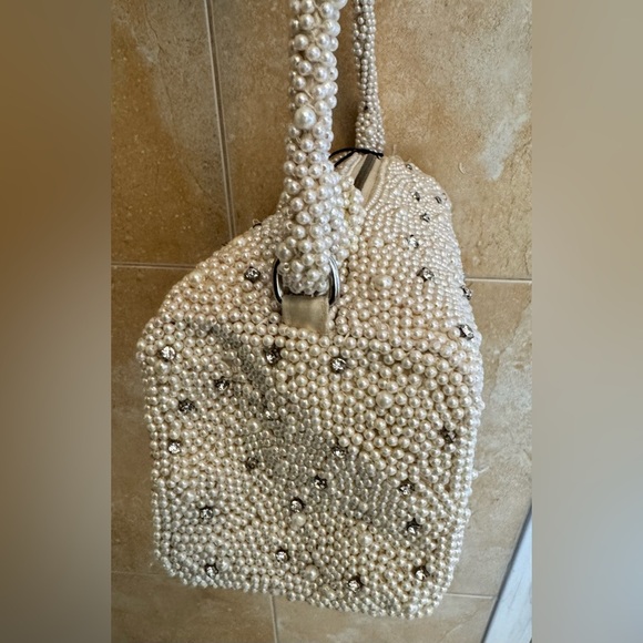 ZARA PEARL MINI DUFFEL BAG BRIDAL - Picture 9 of 16